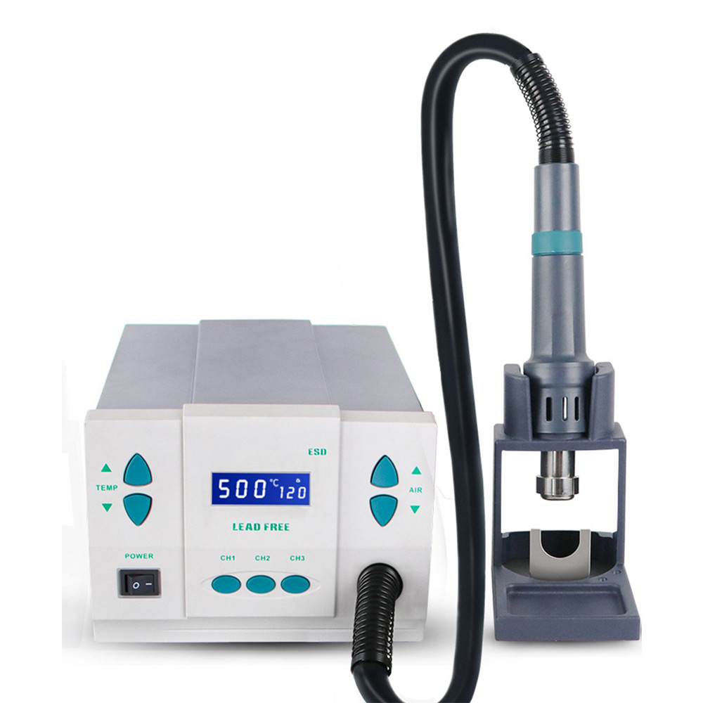 محطات لحام 1000 واط/1300 واط 8 - مراجعة Hot Air Rework Station 861Dw وسعره