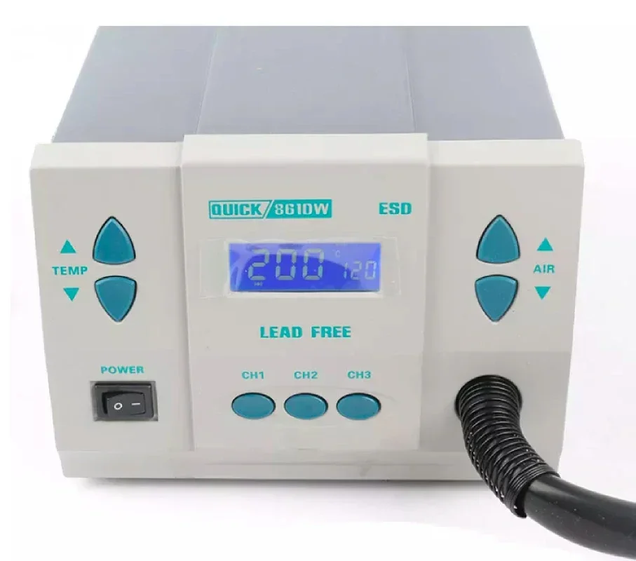 محطة إعادة عمل بالهواء الساخن  - مراجعة Hot Air Rework Station 861Dw وسعره
