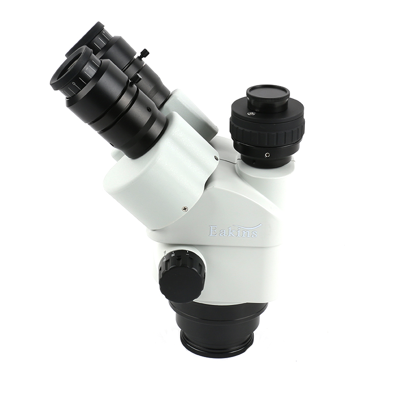 7x-45x صناعة ثلاثي العينيات مج - مراجعة Trinocular Stereo Microscope 7X-45X وسعره