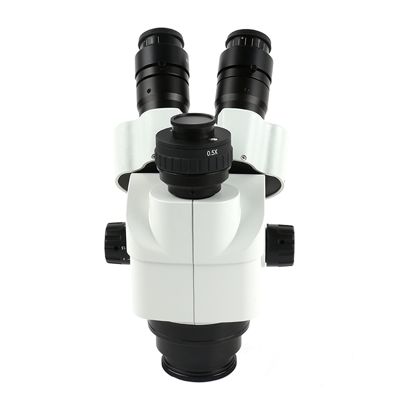 7x-45x صناعة ثلاثي العينيات مج - مراجعة Trinocular Stereo Microscope 7X-45X وسعره