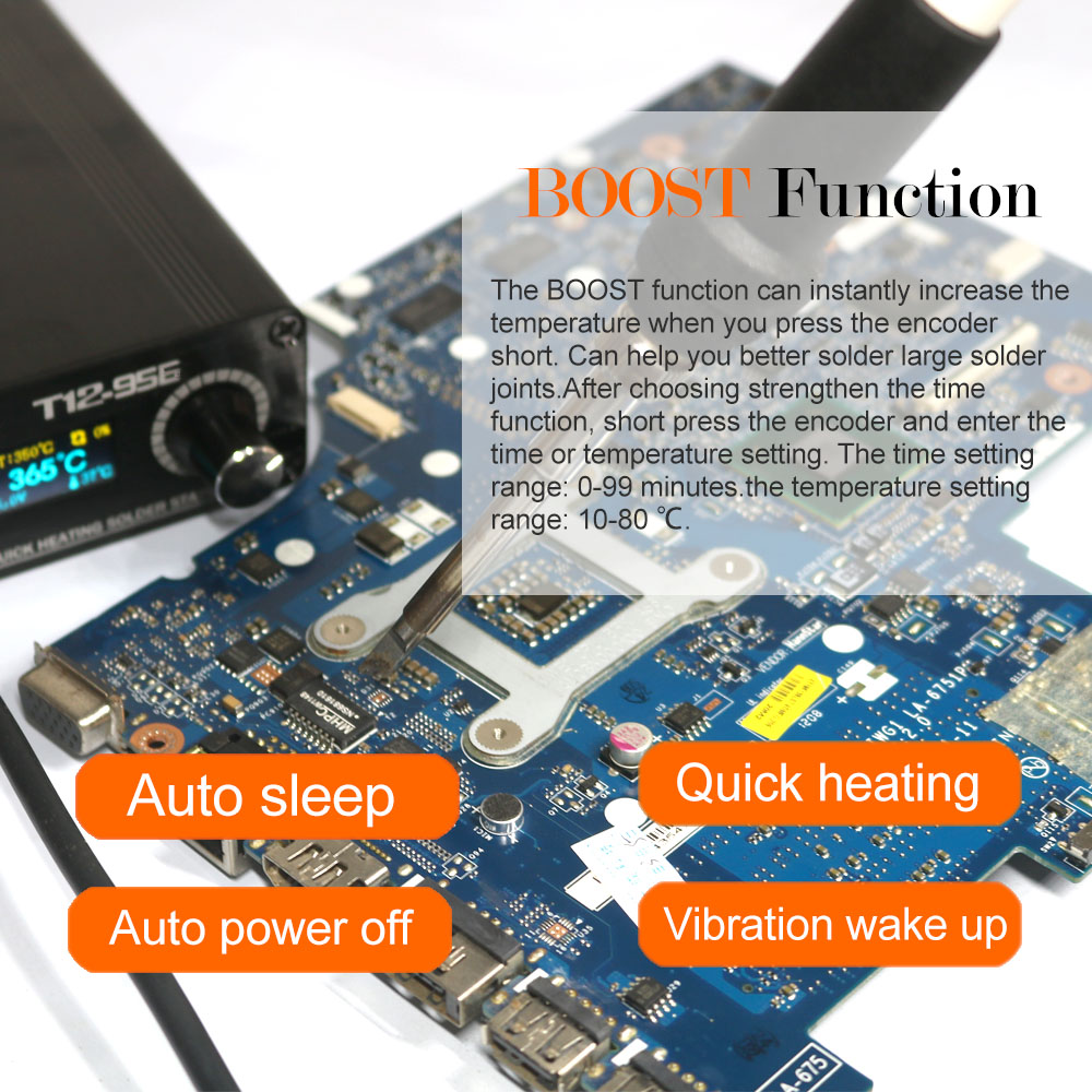 QUECOO T12-956 محطة لحام رقمية - مراجعة T12 Soldering Station Oled وسعره
