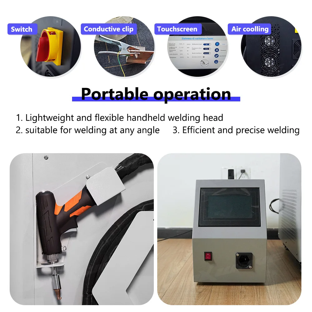 ماكينة لحام ليزر محمولة ماكينة - مراجعة Laser Soldering Machine Handheld وسعره