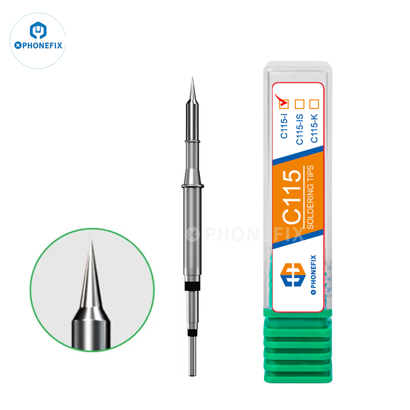 أطراف مكواة لحام Oem C115 ، أد - مراجعة C115 Nano Soldering Iron Station وسعره