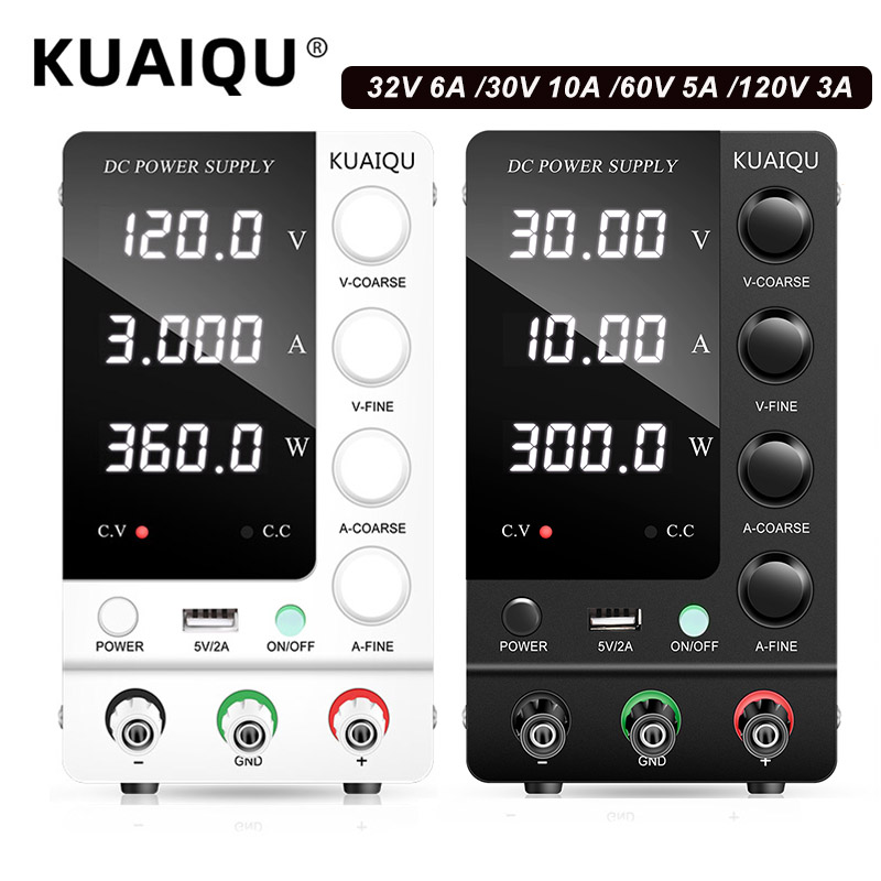 مصدر طاقة مختبري KUAIQU بتيار  - مراجعة High Precision Dc Power Supply 30V 10A وسعره